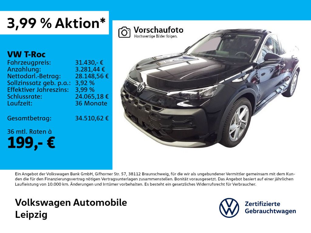 Volkswagen T-Roc 1.5 eTSI Life ACC DSG Navi Kamera foto 1