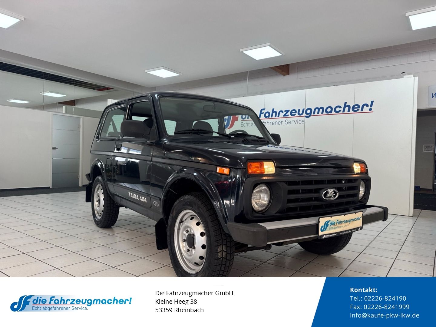 Fahrzeugabbildung Lada Taiga 4x4 GA Privacyverglasung teilb.Rücksb eFH