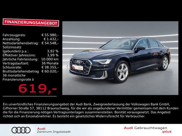 Audi A6 Limousine 45 TFSI qu S line MATRIX ACC 19"