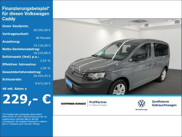 Volkswagen Caddy Kombi 2.0 TDI Navi ACC Kamera Climatronic