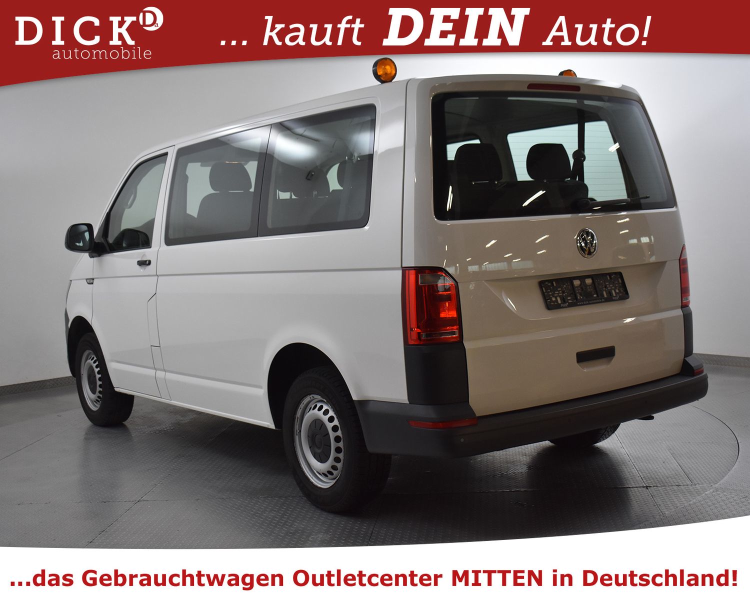 VW T6 Transporter 2.0d > 9-SITZE+KLIMA+PDC+1HAND - Image 6