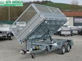 Humbaur HTK 3000.31 ALU Profi Plus 3-Seiten-Kipper 3000  - Humbaur Htk 3000