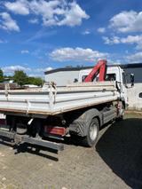 Mercedes-Benz Atego 3-Seiten Kipper Fassi Kran - stationäre Fassi Kräne