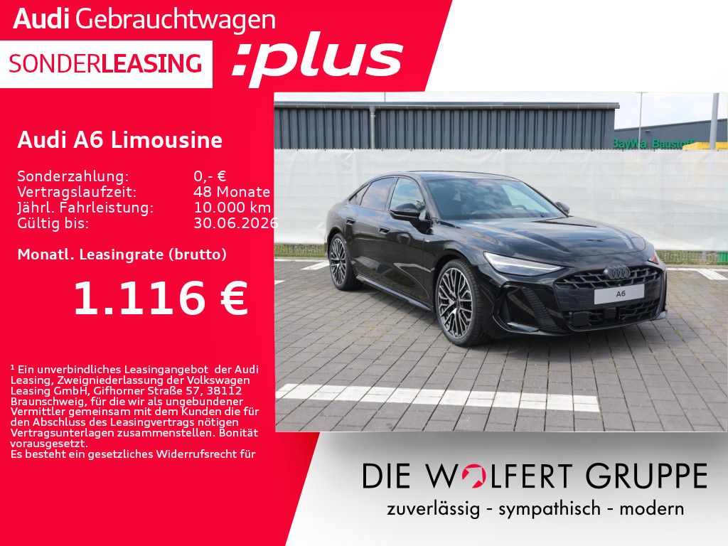 Audi A6 Limousine TFSI quattro S line*PANO*B&O*HuD*