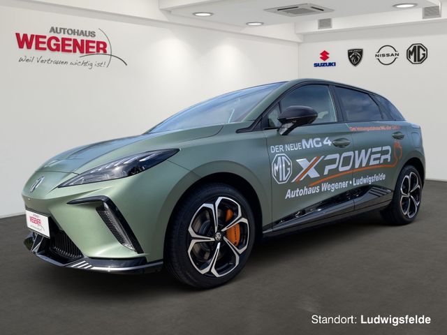 MG4 XPOWER 4×4 64 kWh 435PS Track-Mode-Display