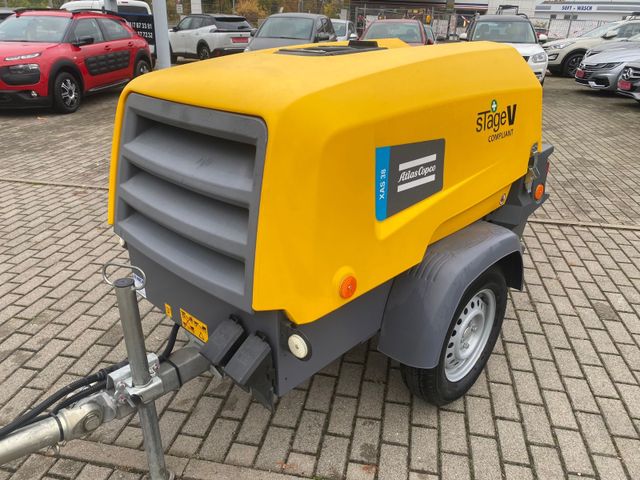 Atlas Copco XAS38, Baujahr 2023 Kompressor 7 Bar