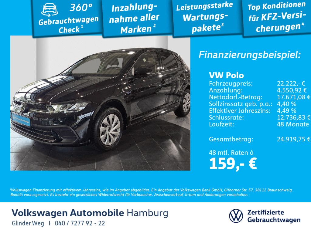 Volkswagen Polo 1.0 TSI Navi LED  Ganzjahresreifen Einparkh