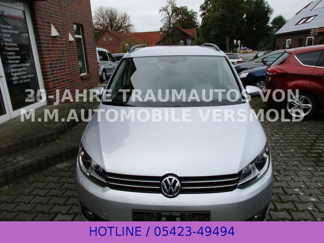 Volkswagen Touran Comfortline+7-Sitzer+NAVI+Sitzh.+PDC+ALU+