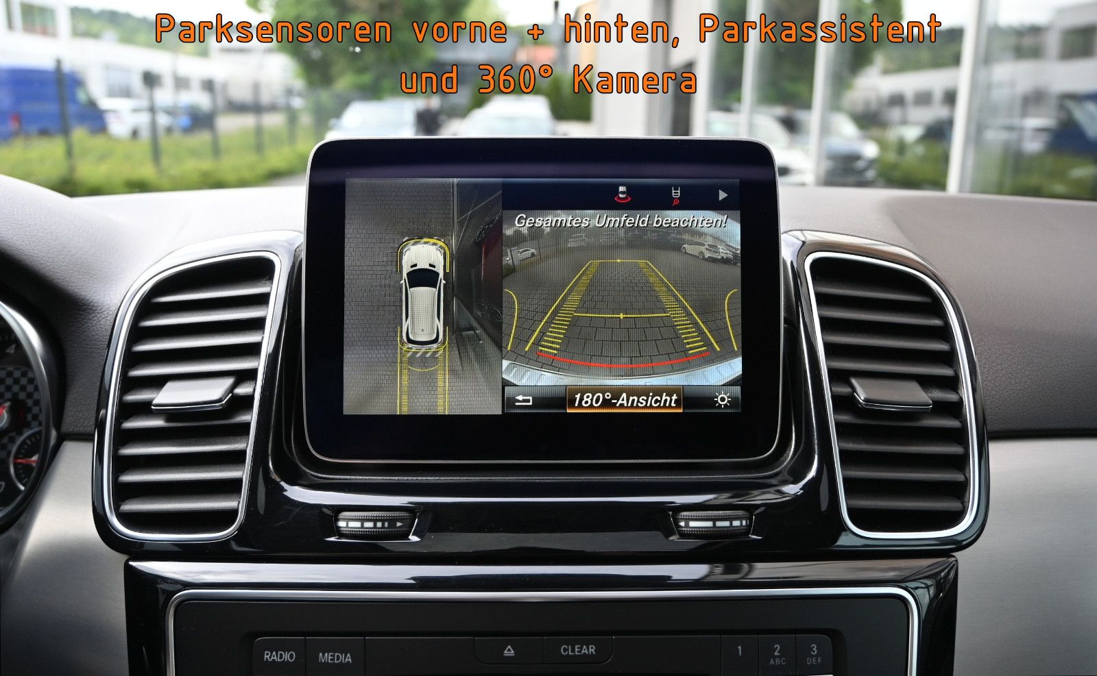 Fahrzeugabbildung Mercedes-Benz GLE 350 d 4MAT. AMG LINE °NIGHT°AHK°ILS°360°SHD°