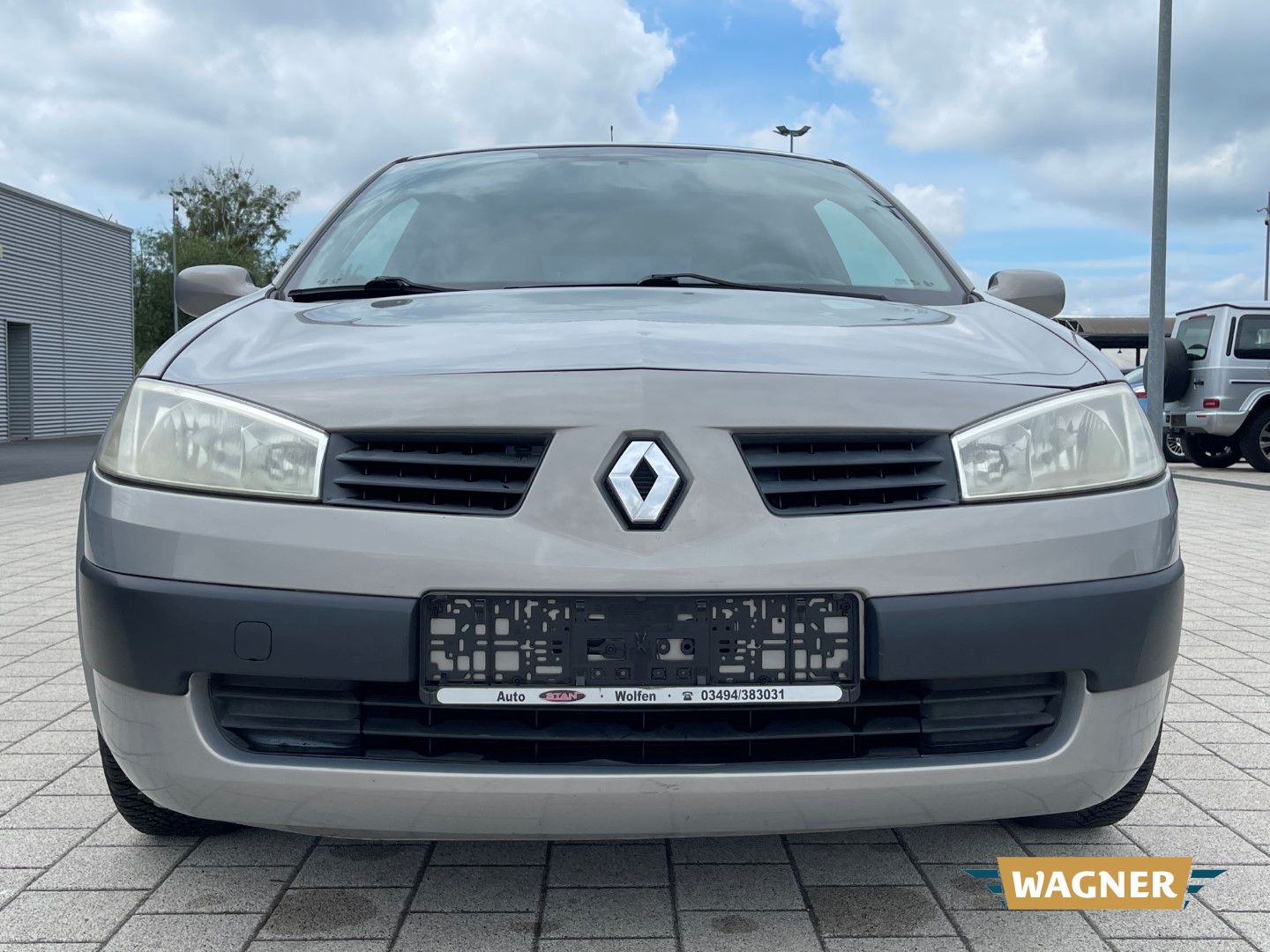 Fahrzeugabbildung Renault Megane Klimaanlage  Anlasser defekt