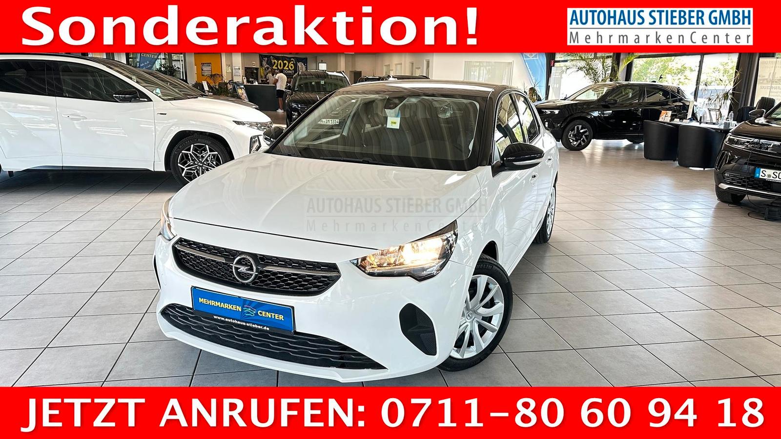 Opel Corsa Edition LHZ+SHZ+EPH HI+CARPLAY 55 kW (7...