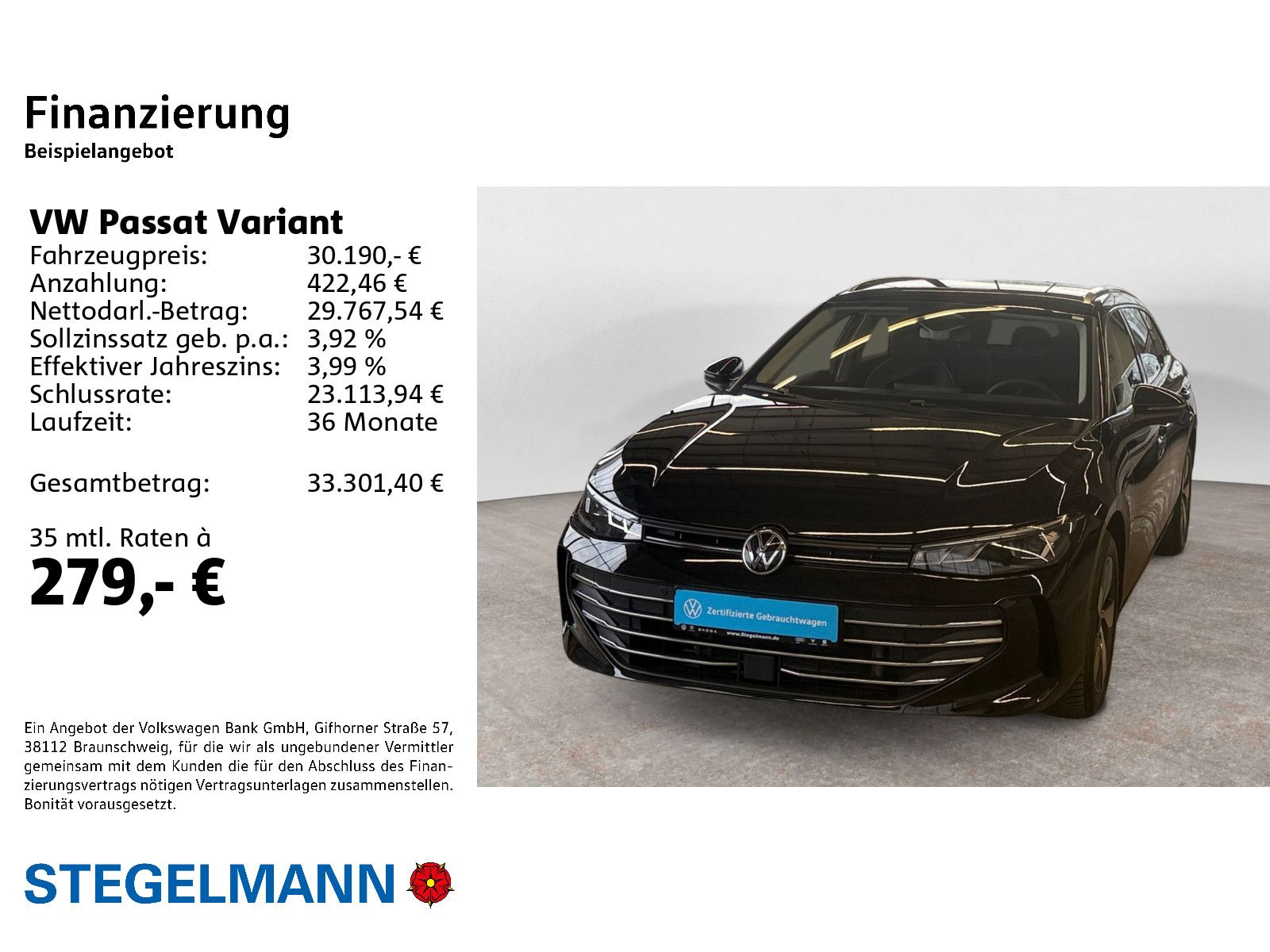 Volkswagen Passat Variant 1.5 eTSI DSG Business LED AHK Ka foto 2