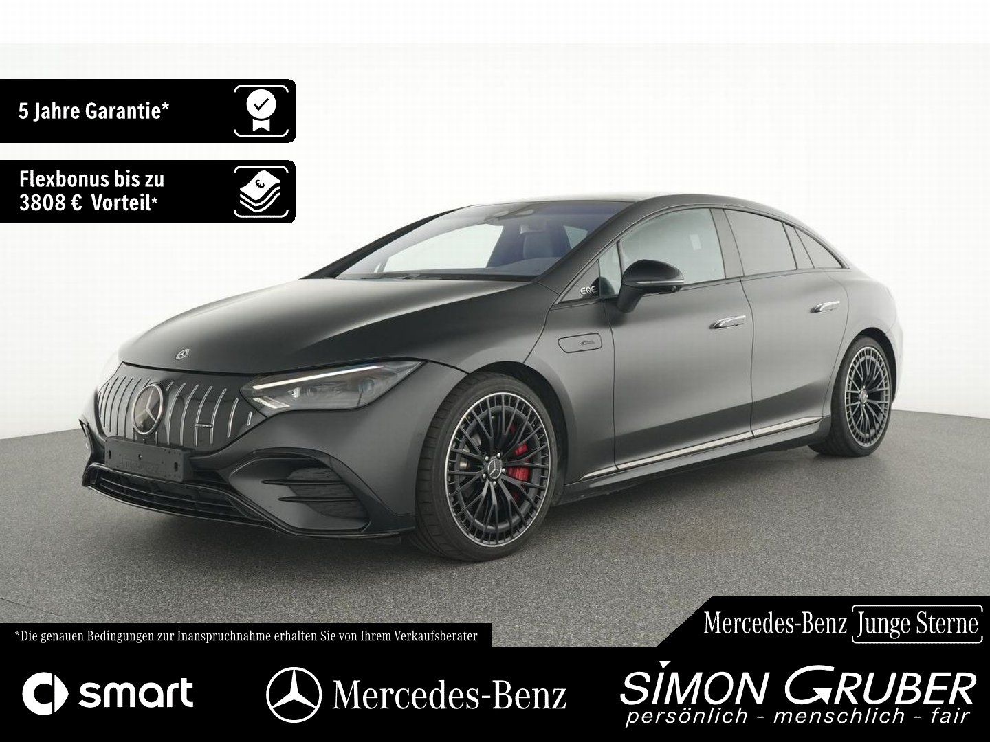 Fahrzeugabbildung Mercedes-Benz EQE 43 4M AMG Pano Hyper Burm Massage Sitzklima