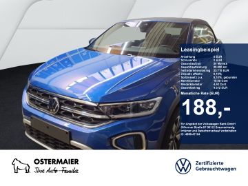 Volkswagen Leasingangebot: Volkswagen T-Roc Cabriolet GOAL 1.0TSI 116PS ACC.KAMERA.NAV