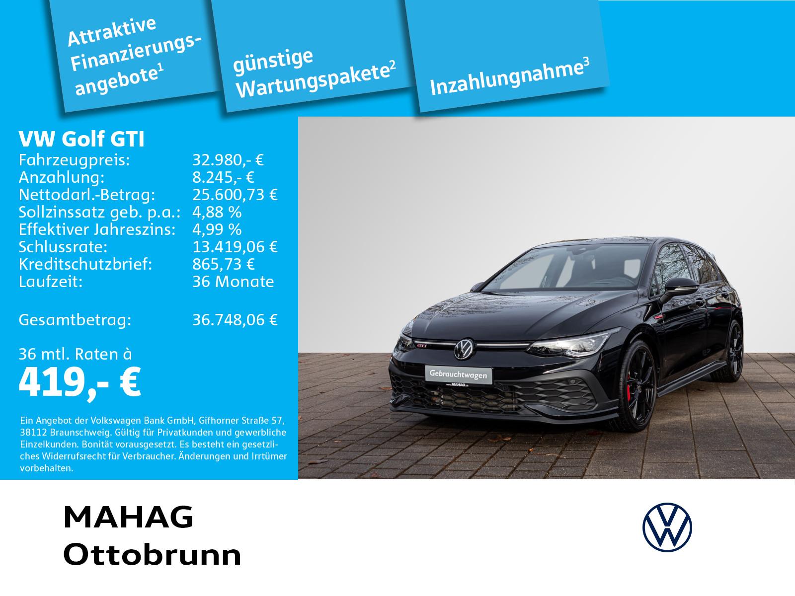 Volkswagen Golf VIII GTI Clubsport 2.0 TSI IQ.Light Navi Hu