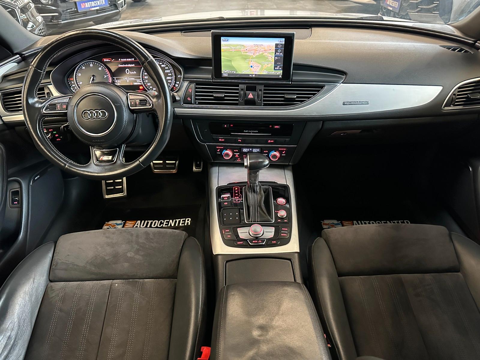 AUDI S6 AVANT 4.0 V8 TFSI QUATTRO 420ch - BOSE - TOIT PANORAMIQUE - ACC - ATTELAGE PIVOTANT - SUSPENSION PNEUMATIQUE