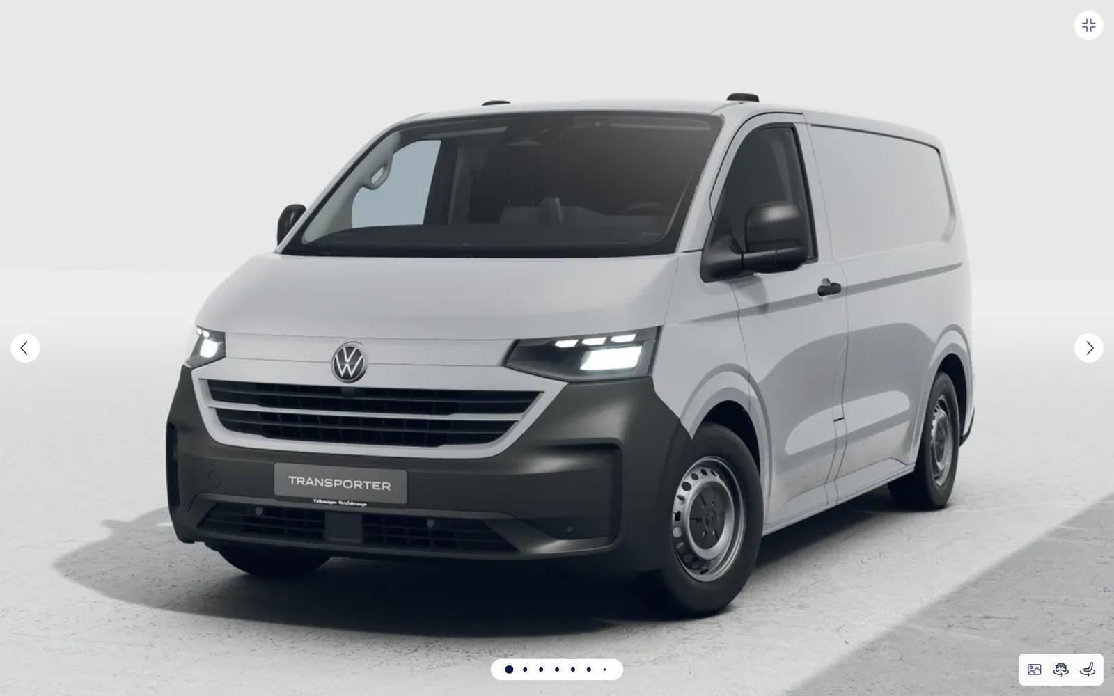 Volkswagen T7 Transporter Kasten 2.0 TDI KR KAMERA 3-SITZER