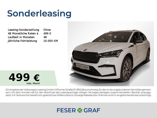 Skoda Enyaq 85 Sportline 210 kW PANO, Ledersitze, NAV