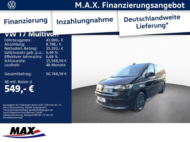 Multivan Style LÜ 2.0 TSI 150 kW DSG*Leder*Stand