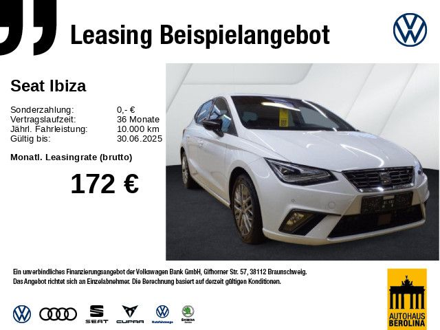 Seat Ibiza 1.0 TSI FR DSG *NAV*Vision+*ACC*LED*SHZ*