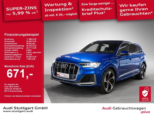 Audi Q7 55 TFSI e quattro S line AHK Laser Pano B&O