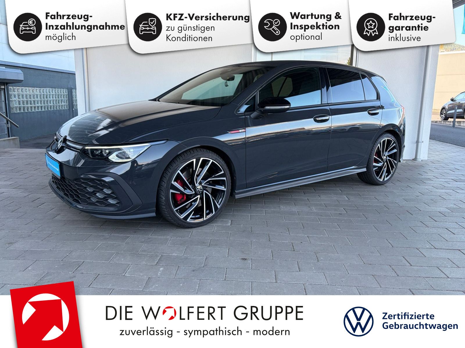 Volkswagen Golf GTI 2.0 TSI DSG RFK ACC BLACK NAVI CARPLAY