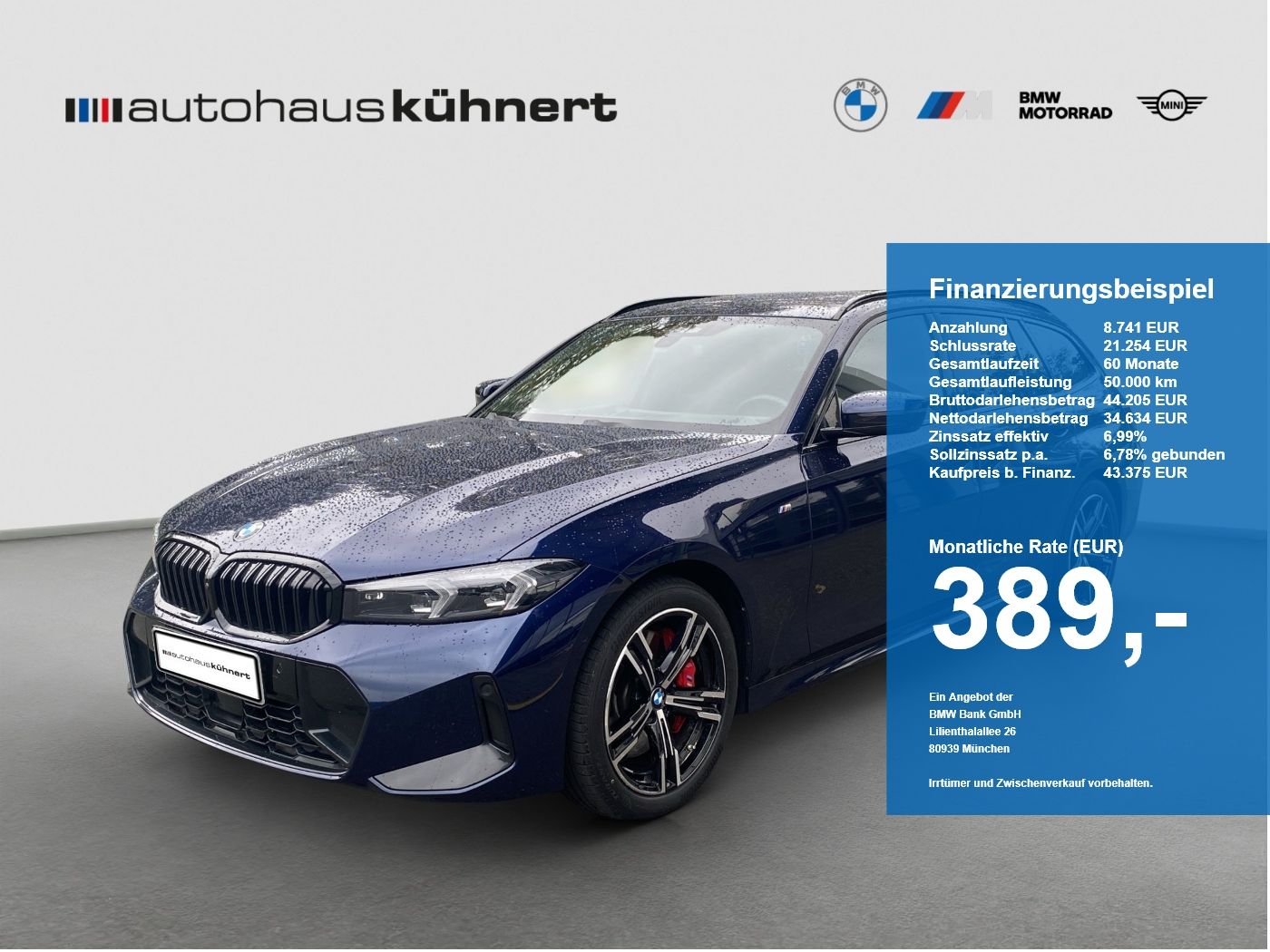 BMW 320i Touring M-Sport PRO ACC SpurAss StHzg HiFi foto 1