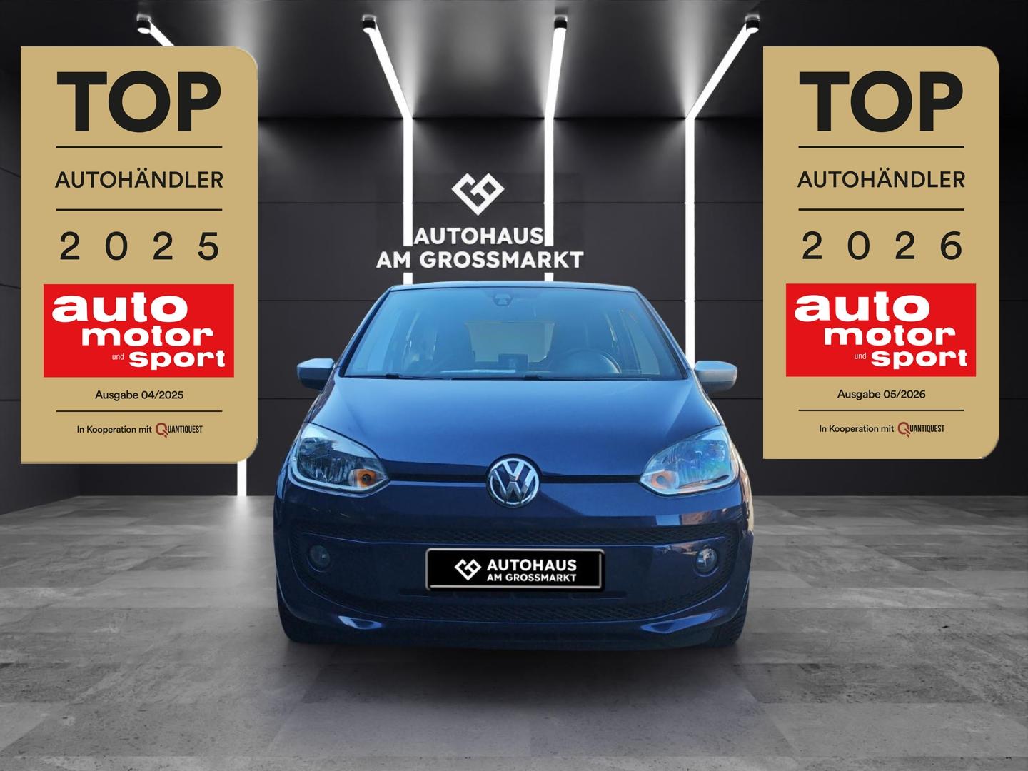 Volkswagen up! club NAVI PDC SHZ Lederlenkrad ALU Garantie