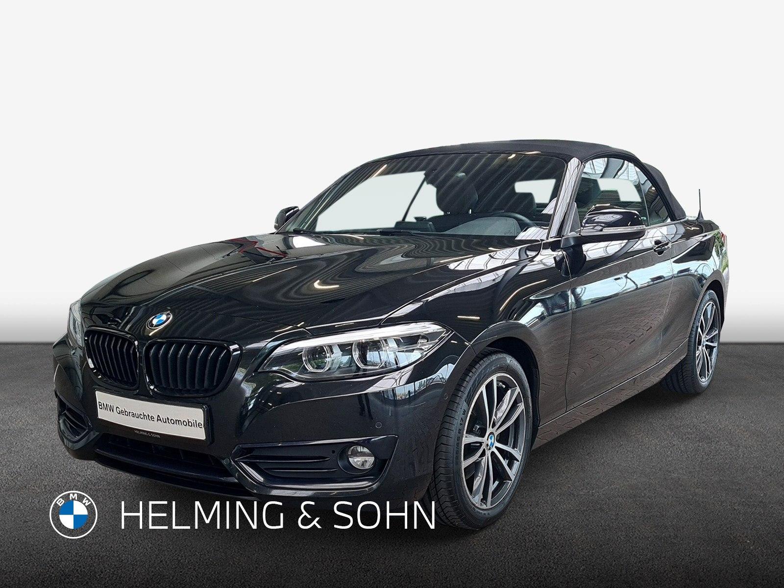 BMW 220i Cabrio Sport Line HK HiFi DAB RFK AHK uvm.