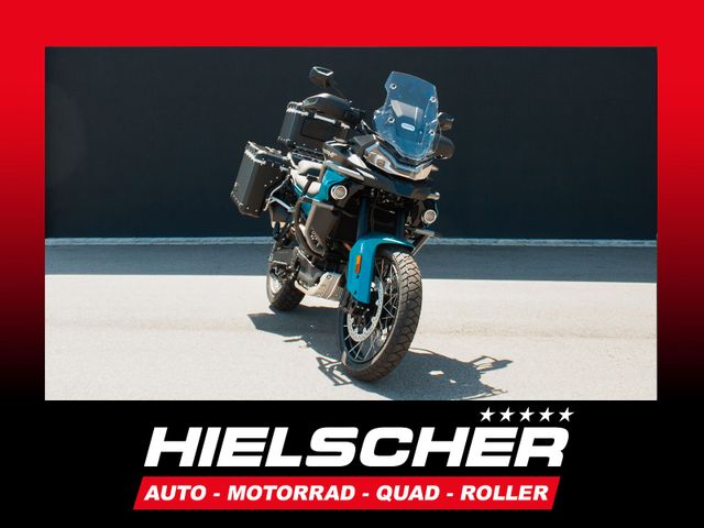 CFMOTO 800 MT ES + 3 tlg. Kofferset + elektr. Fahrwerk