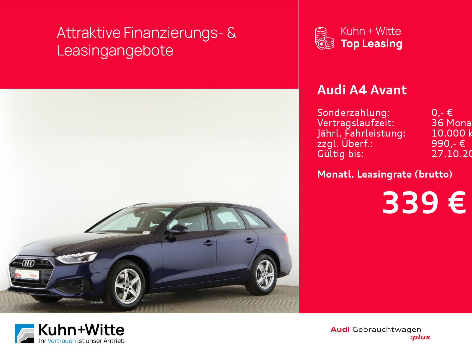 Audi A4 Avant 35 TDI *Standh*LED*SHZ*ACC*Navi*MMI
