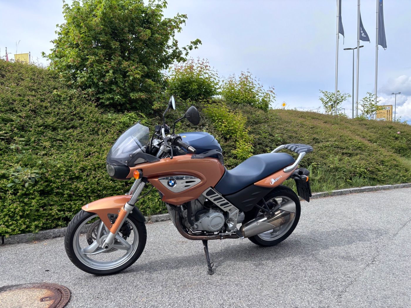 Fahrzeugabbildung BMW F 650 CS K14, Reifen wie Neu,