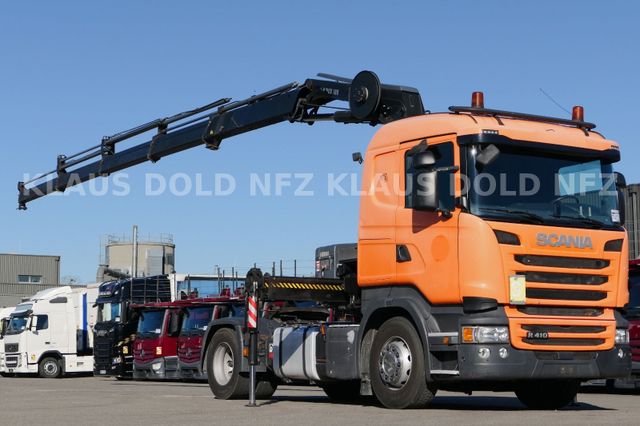 Scania R 410 Retarder Vollluft Kran HIAB Funk Euro 6