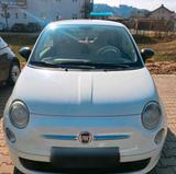 Fiat 500 weiß, Baujahr 2009 - Fiat 500: Weis