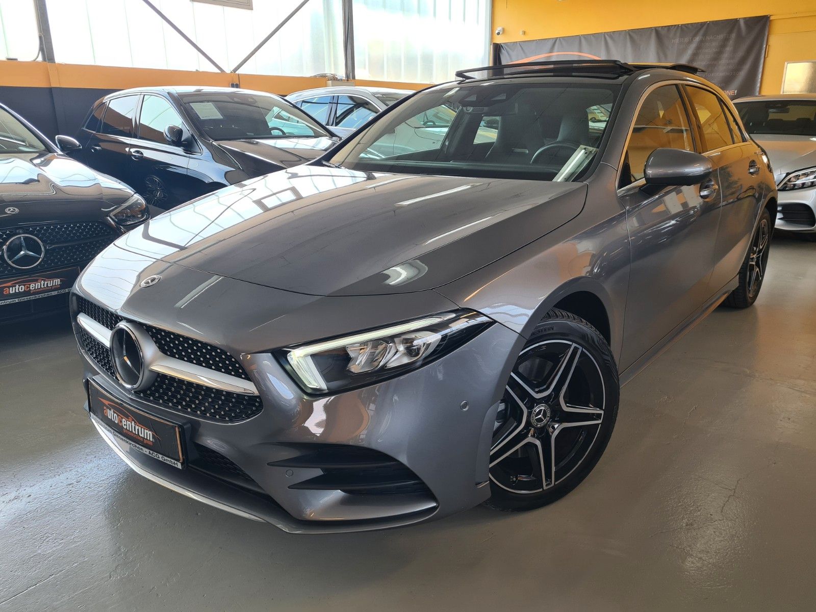 Mercedes-Benz A 250e AMG*Exkl.*Pano*Leder*ACC+*Alarm*LED*360°
