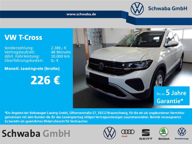 Volkswagen T-CROSS Life 1.0 TSI LED*VIRTUAL*NAV*AHK*ACC*16"