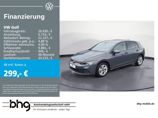 Volkswagen Golf Life 1,5 eTSI OPF DSG