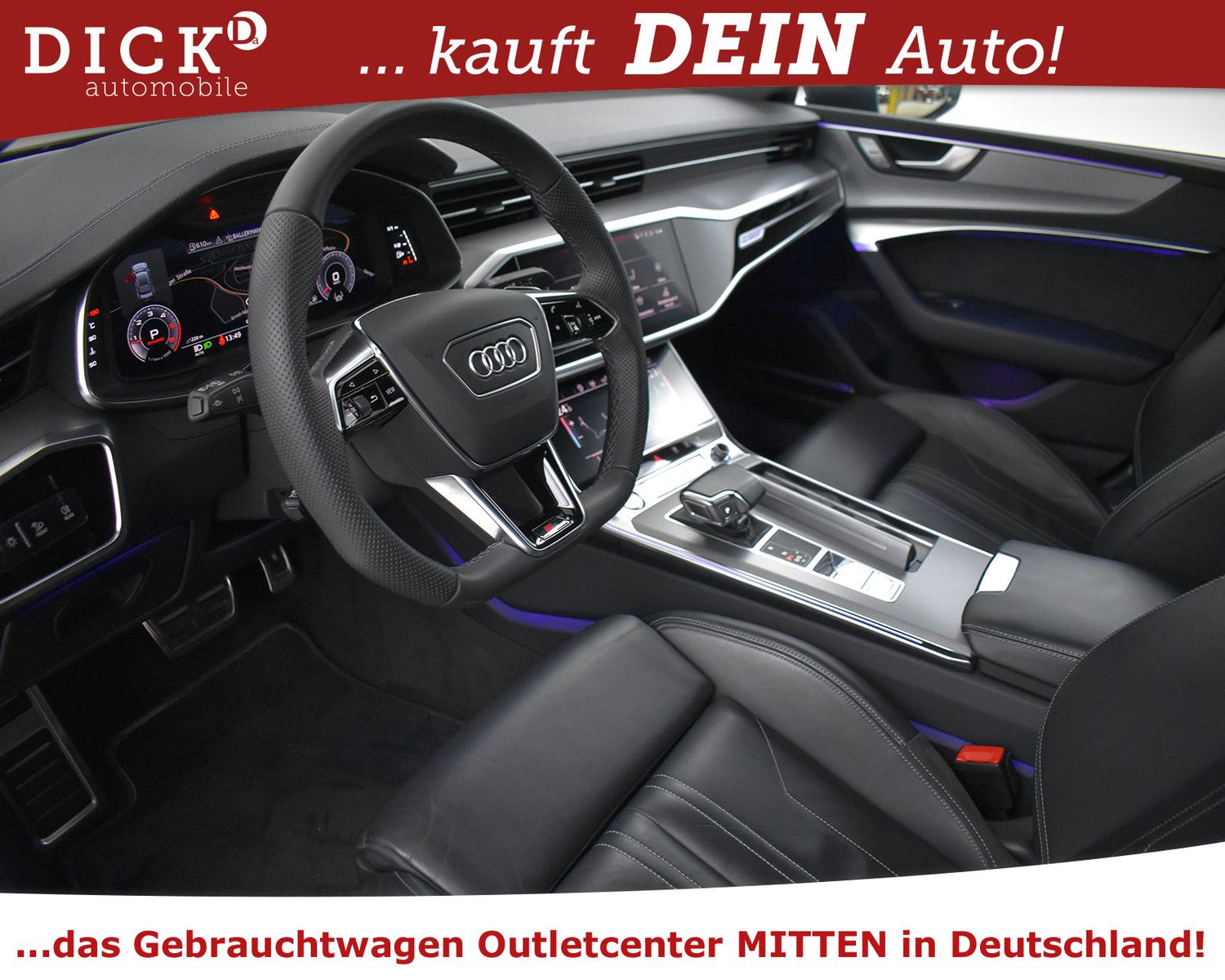 AUDI A7 Sportb 50d QUATT 3X S LINE+B&O+MEMO+HEAD+VOLL - Image 8
