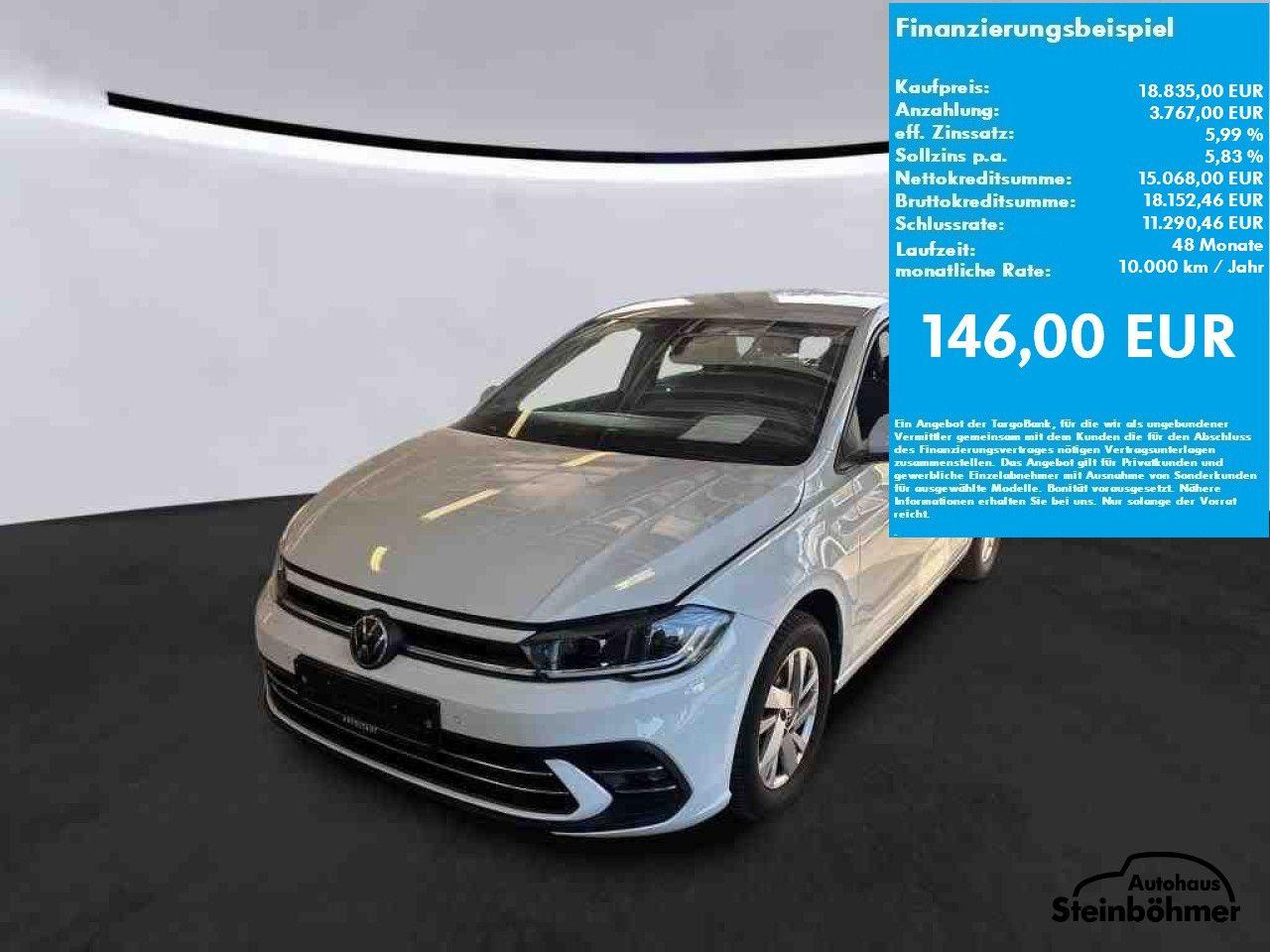Volkswagen Polo Style 1.0TSI DSG IQ.Light ACC Rear View LED