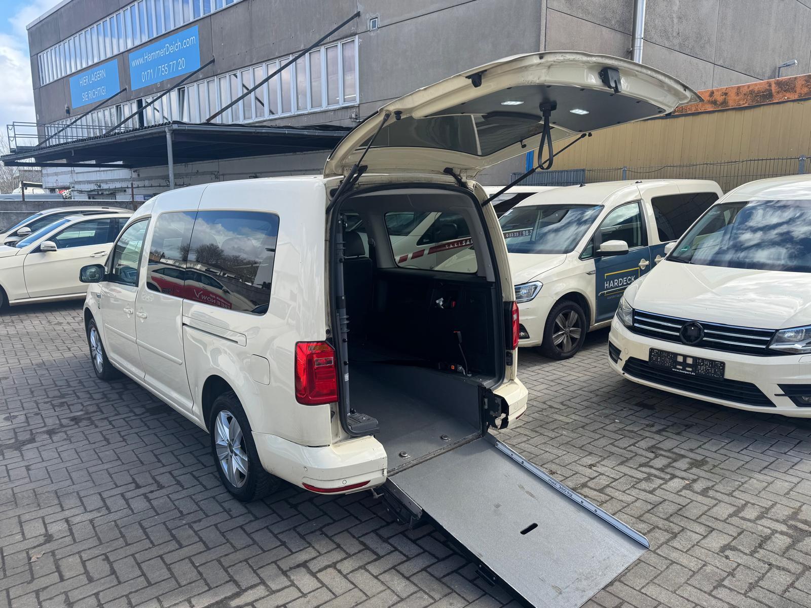 Volkswagen Caddy PKW Maxi Comfortline BMT mit Rampe