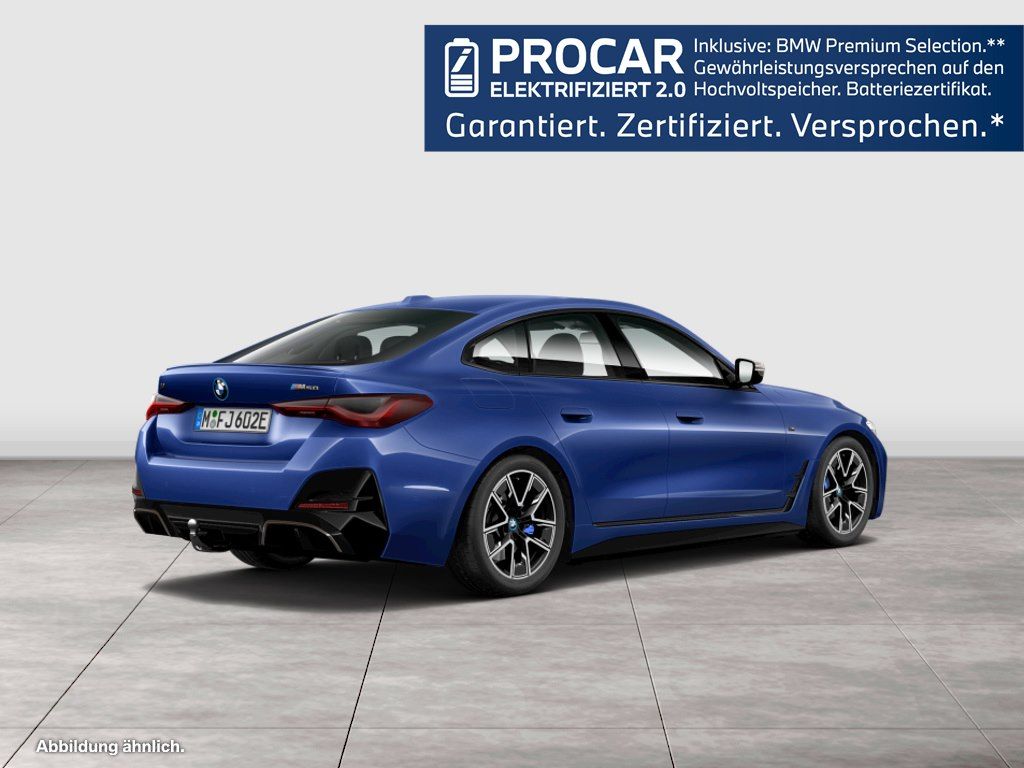 BMW i4 M50 M Sport AHK RFK NAVI Standh. LED Laser foto 2