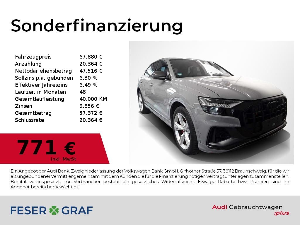 AUDI SQ8 TFSI comp+ Pano,Standhzg,Sportsitze+,HUD,B&amp;O