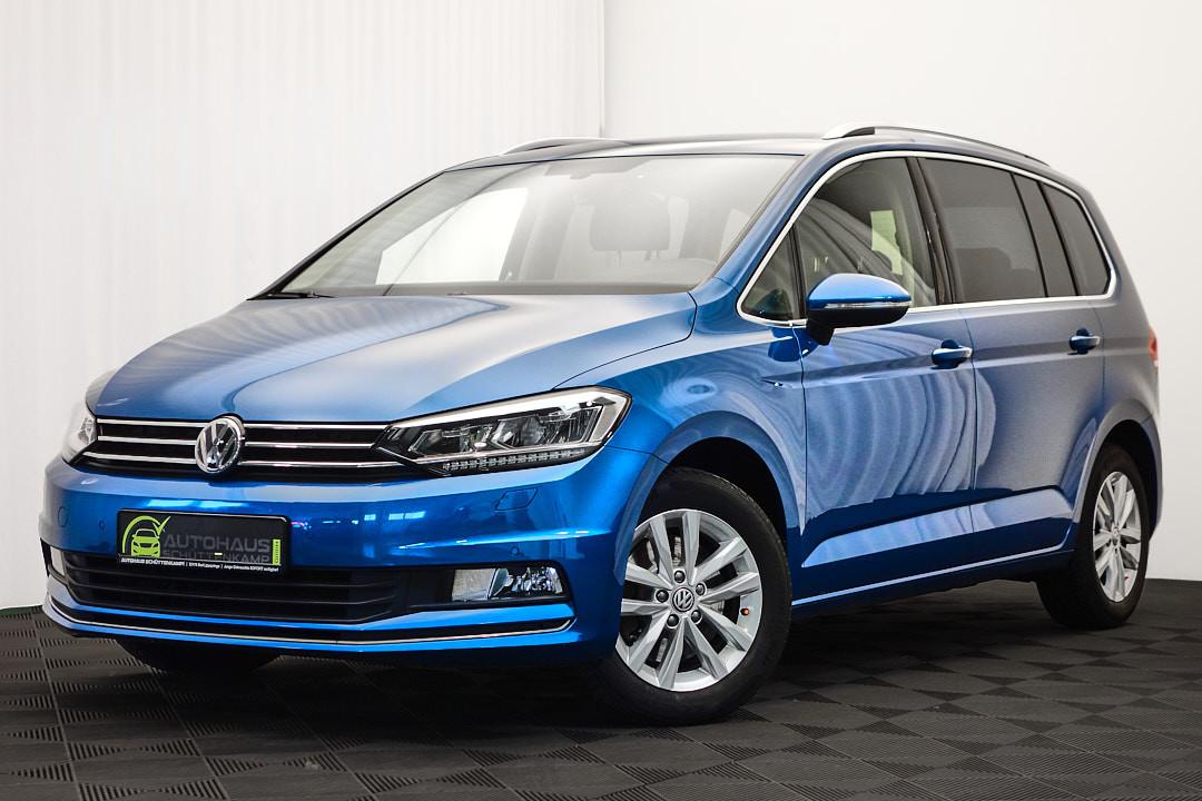 VOLKSWAGEN TOURAN 1.4 TSI 150ch HIGHLINE BVA DSG Sièges chauffants massants 7 places Historique présent - 1ERE MAIN