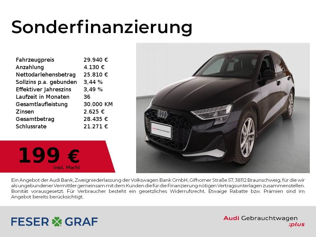 Audi A3 Sportback Advanced 35TFSI Kamera/SHZ/Navi+/LE