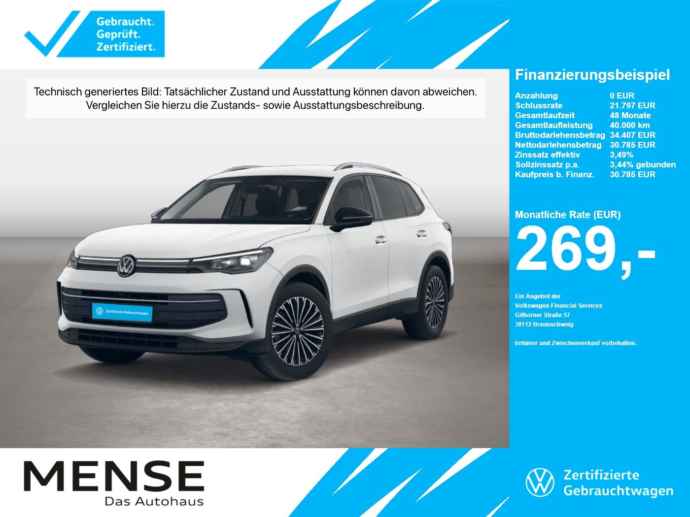 Volkswagen Tiguan 1.5 eTSI DSG Goal Life CarPlay AHK ACC LM foto 1