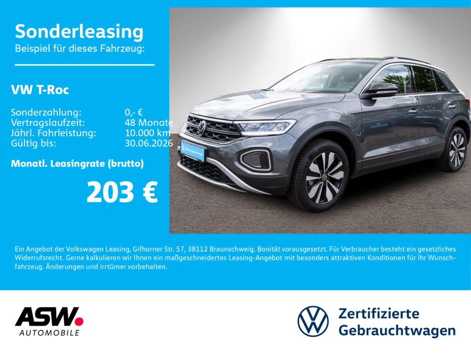 Volkswagen T-Roc Goal 1.0 TSI LED NAVI ACC PDC SHZ