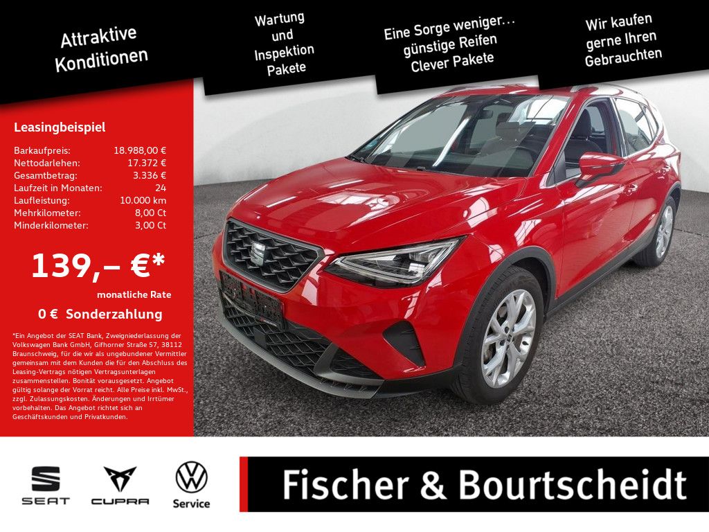 Seat Arona 1.0 TSI FR KLIMA PDC NAVI ACC FACEL. LED