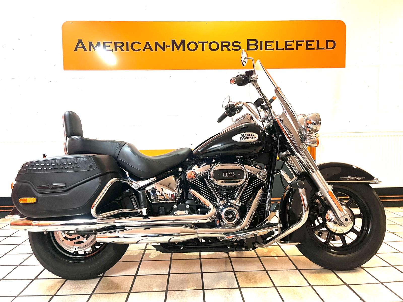 Harley-Davidson Heritage Softail Classic 114 -DT. FZG.! WIE NEU!