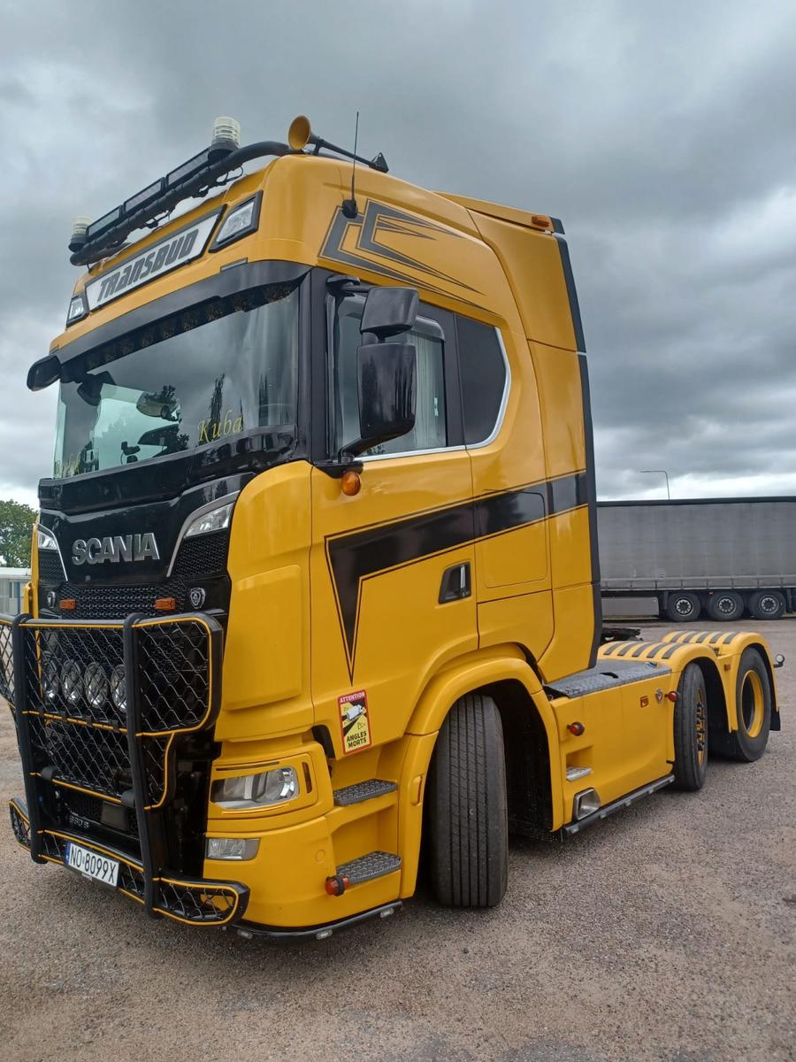 Scania S660 puscher full suspension full option