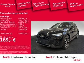 Audi Leasingangebot: Audi SQ5 3.0 TDI qu. Matrix AHK B&O Kamera Luft Memor